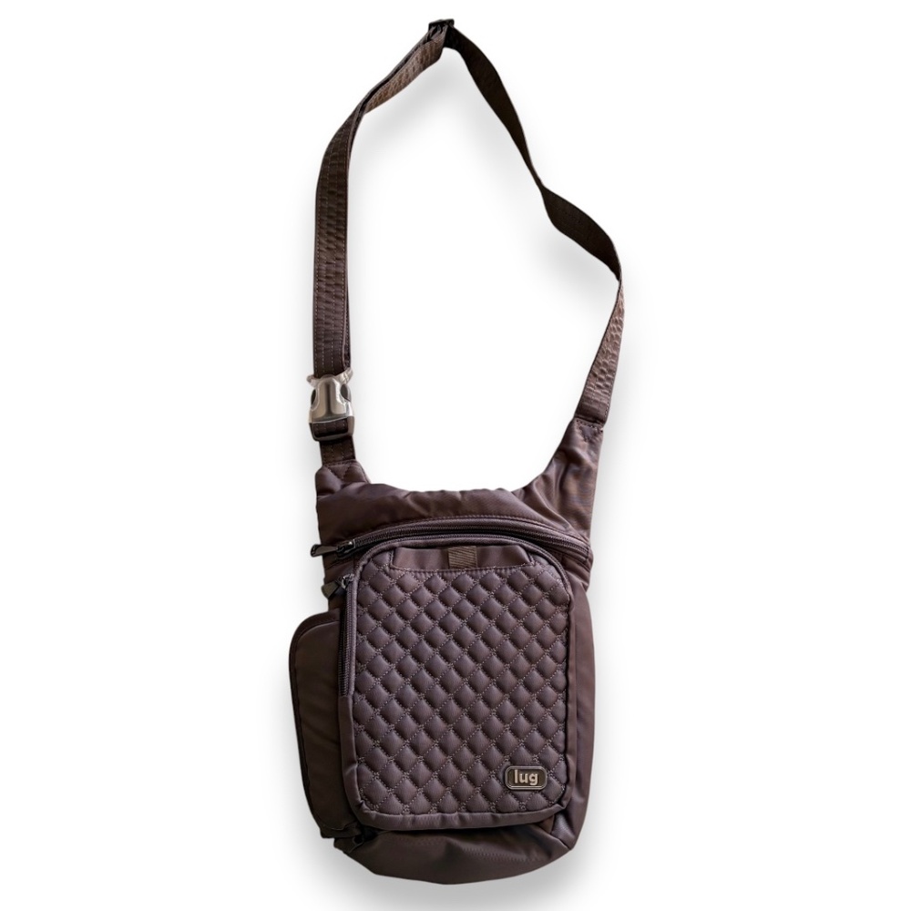 Lug Hopper Convertible Crossbody / Hip Pouch – Brown (Walnut)